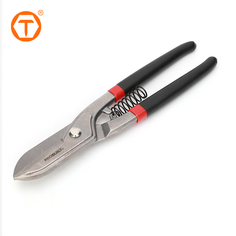 Germany Style Flat Blade Copper Aluminum Vinyl Steel Metal Cutter Tin Snip Scissors