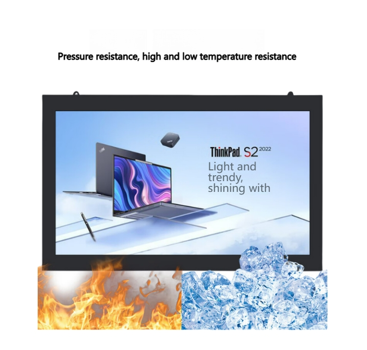 55-дюймовый водонепроницаемый уличный LCD-дисплей IP65