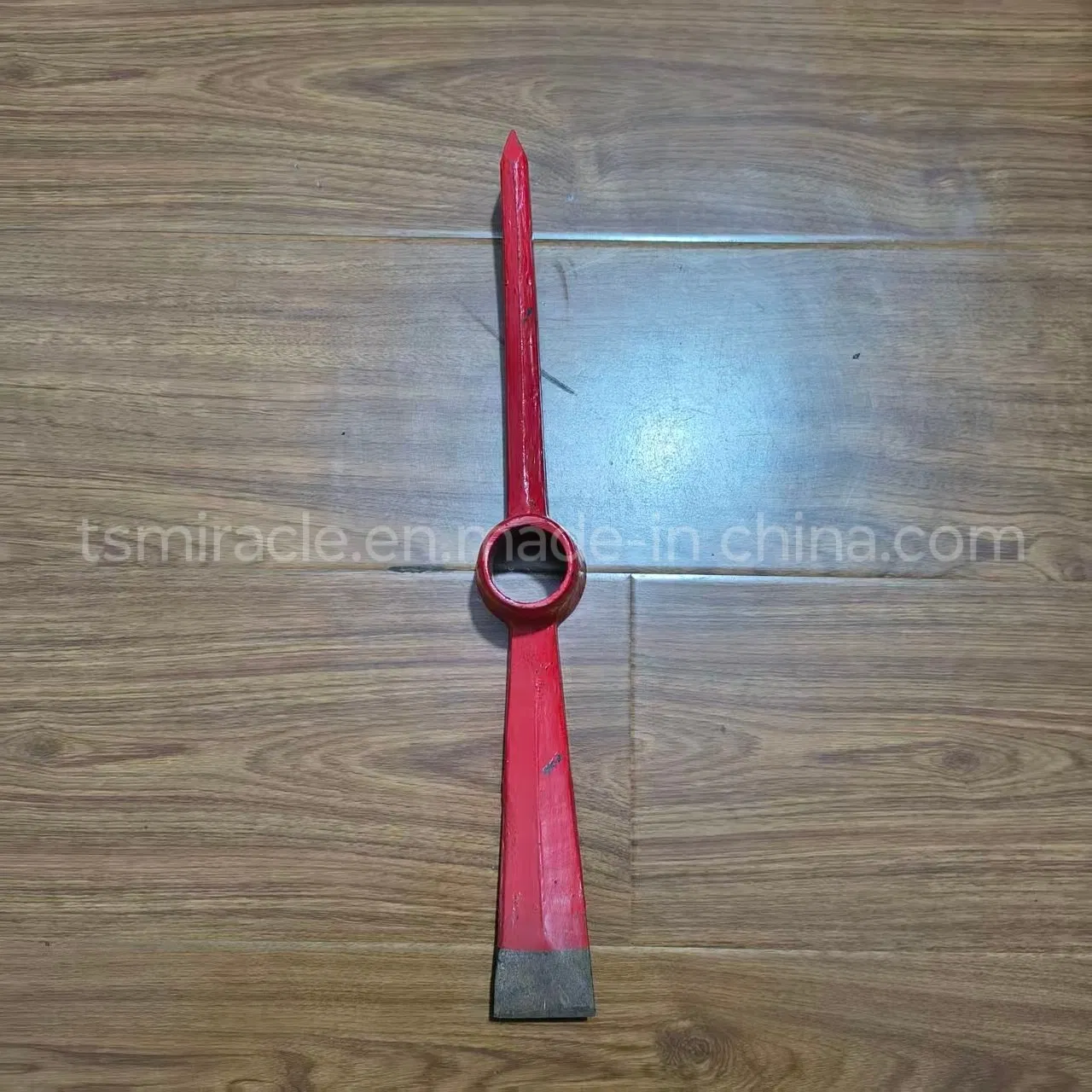 Red Railway Steel Material Pickaxe for Agriculture