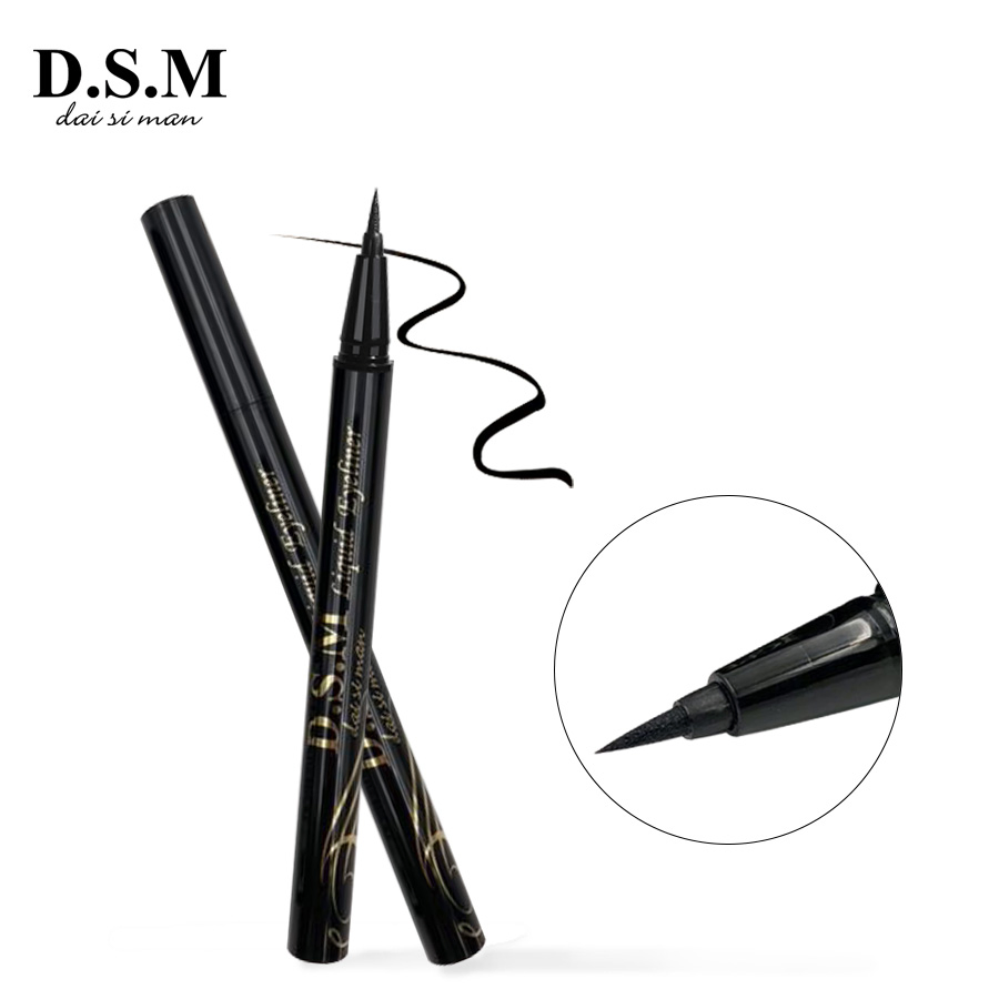 Dsm Thin Last Long Liquid Black Eyeliner Pencil