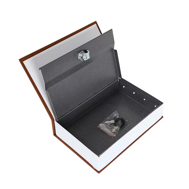 Medium Key Style Book Safe Box English-Chinese Dictionary Style Piggy Bank Collection Artifact for Secure Storage