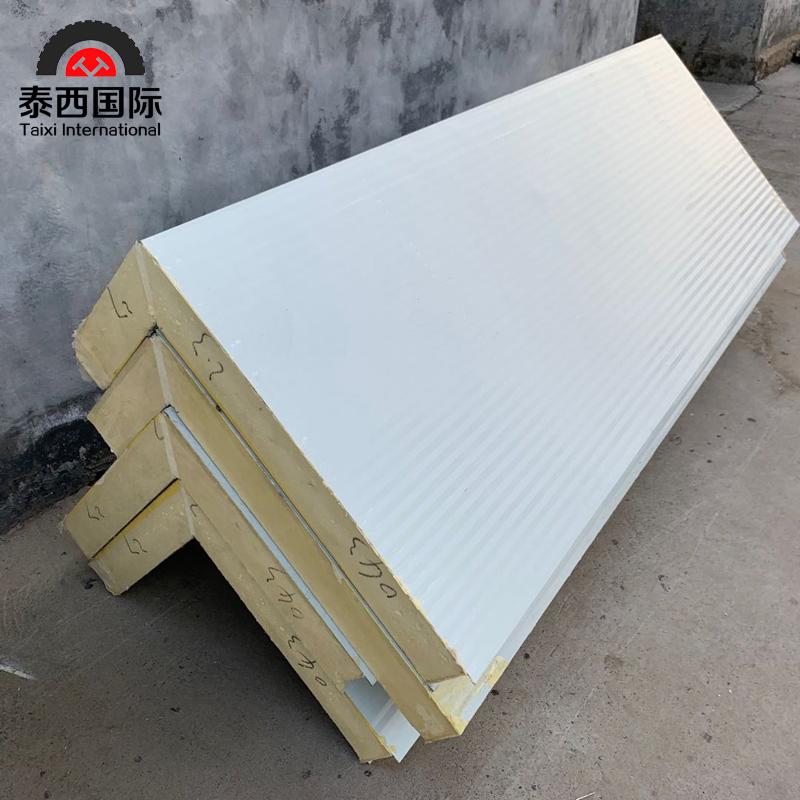 Insulated Composite Boards Exterior Wall Roof Panels Thermal Polyurethane PU Sandwich Panel
