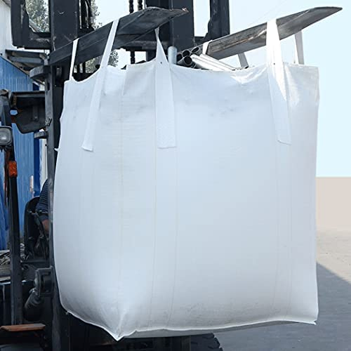 Agriculture Chemical Industry Fertilizer Feed 1000kg 1500kg Bulk Sack Factory Tubular Soft Woven Container Big FIBC Jumbo Bag