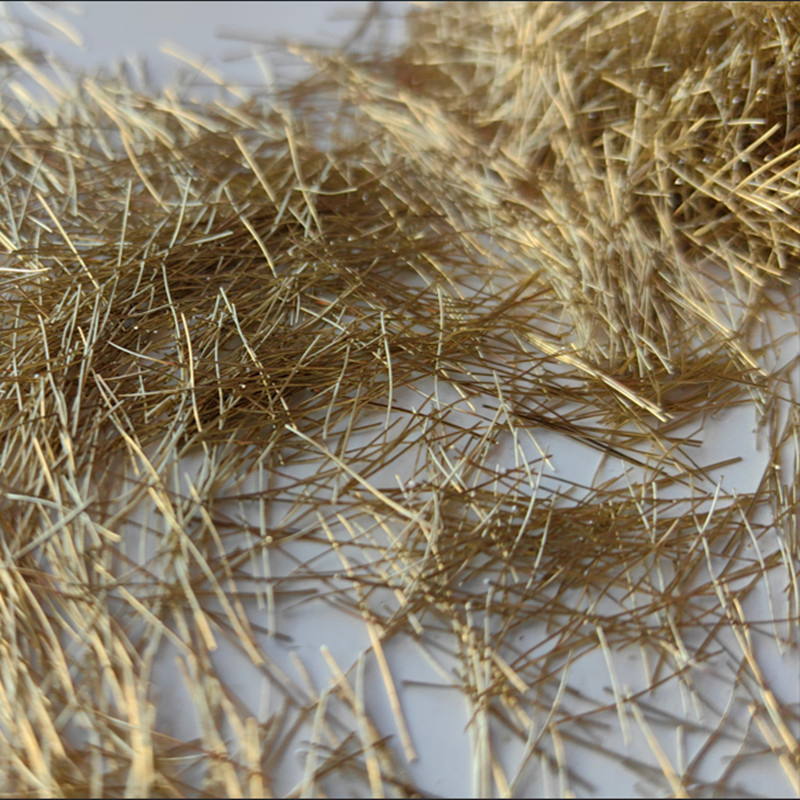 Copper-Plated Steel Fiber Copper Coated Micro Steel Fiber