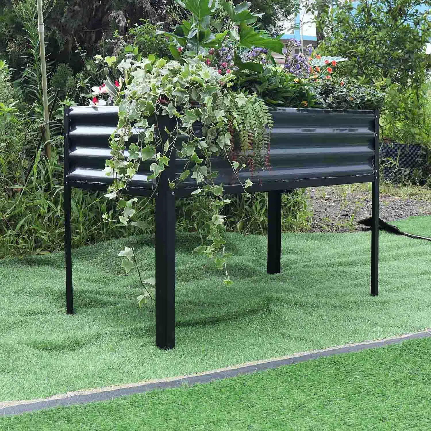 Greenhouse Garden Bed with Legs Flower Stand Er1206030/80