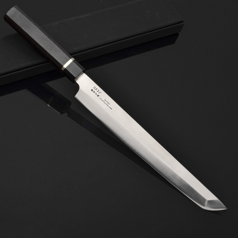 Handmade Japanese Sushi Knife for Making Sushi Roll with Cover
