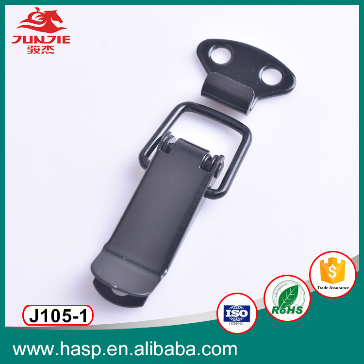 Mild Steel Black Color Coated Toggle Latch Industrial Equipment Toolbox Hasp Toggle Latch J105-1