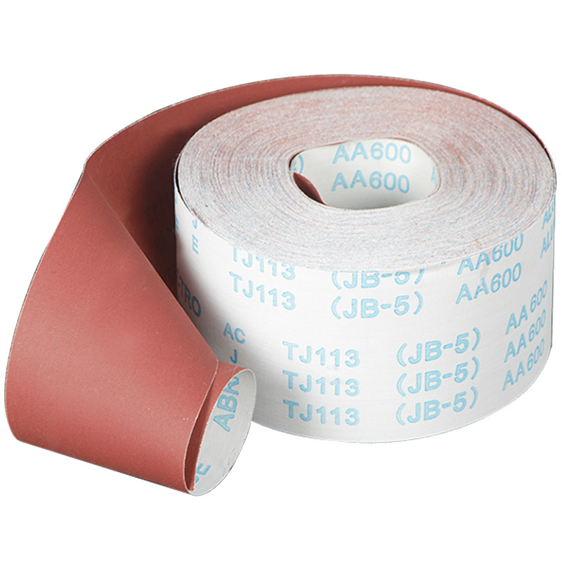 Абразивная шлифовальная лента для дерева в рулоне