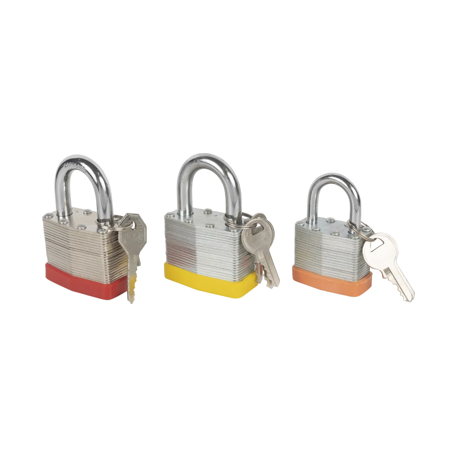 Versatile Pad Lock with Key Unlocking - Two Keys Included, Not Waterproof