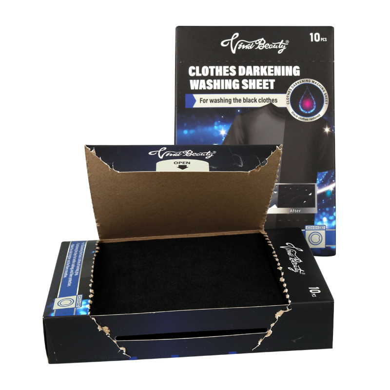 Square Black Disposable Garments Darkening Sheets for Easy Use