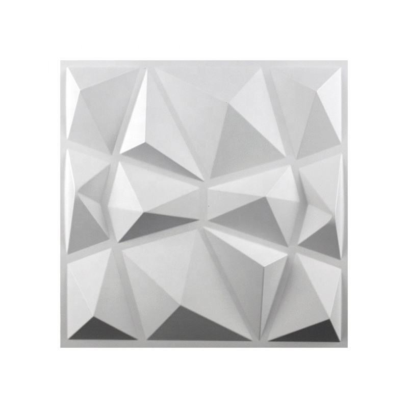 50*50cm Waterproof Plastic Building Material 3D Plastic Wall Panels Interior Decorative Wall Panels for Home Decoration