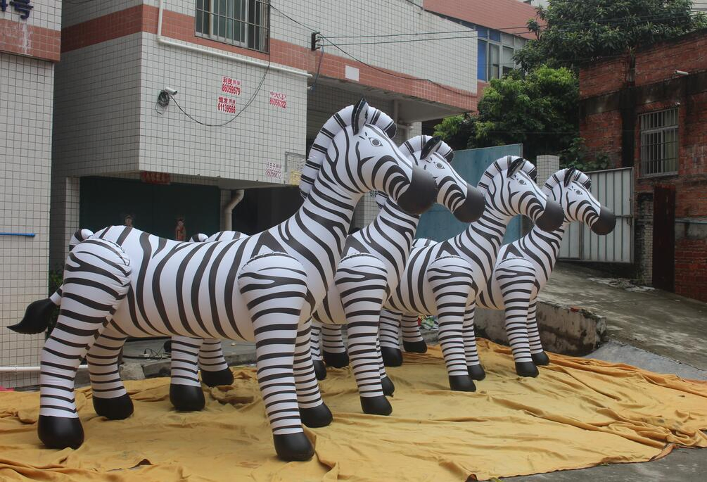 Boyi Inflatable Advertisnig Zebra Animal Inflatable Zebra Horse