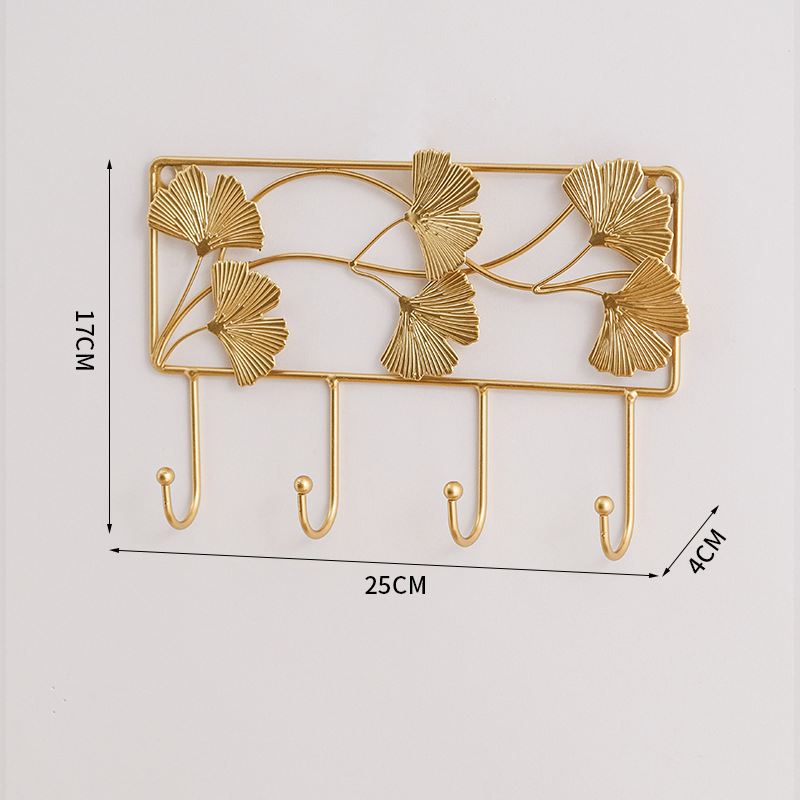 Wall Art Wall Mounted Durable Coat Hook Elegant Style Ez29433