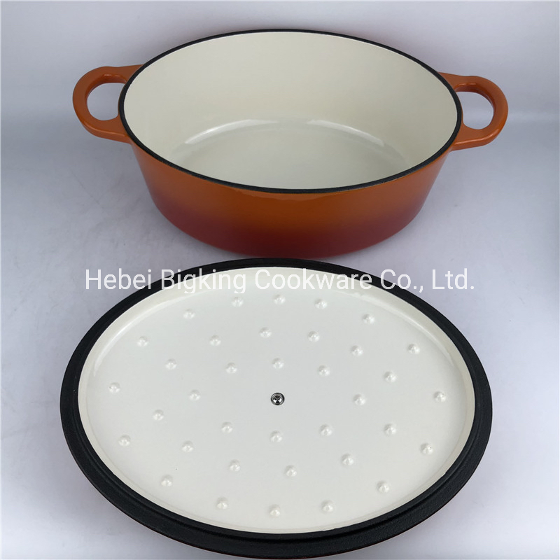 8 Quart Pre-Seasoned Cast Iron Dutch Oven/Casserole Dish