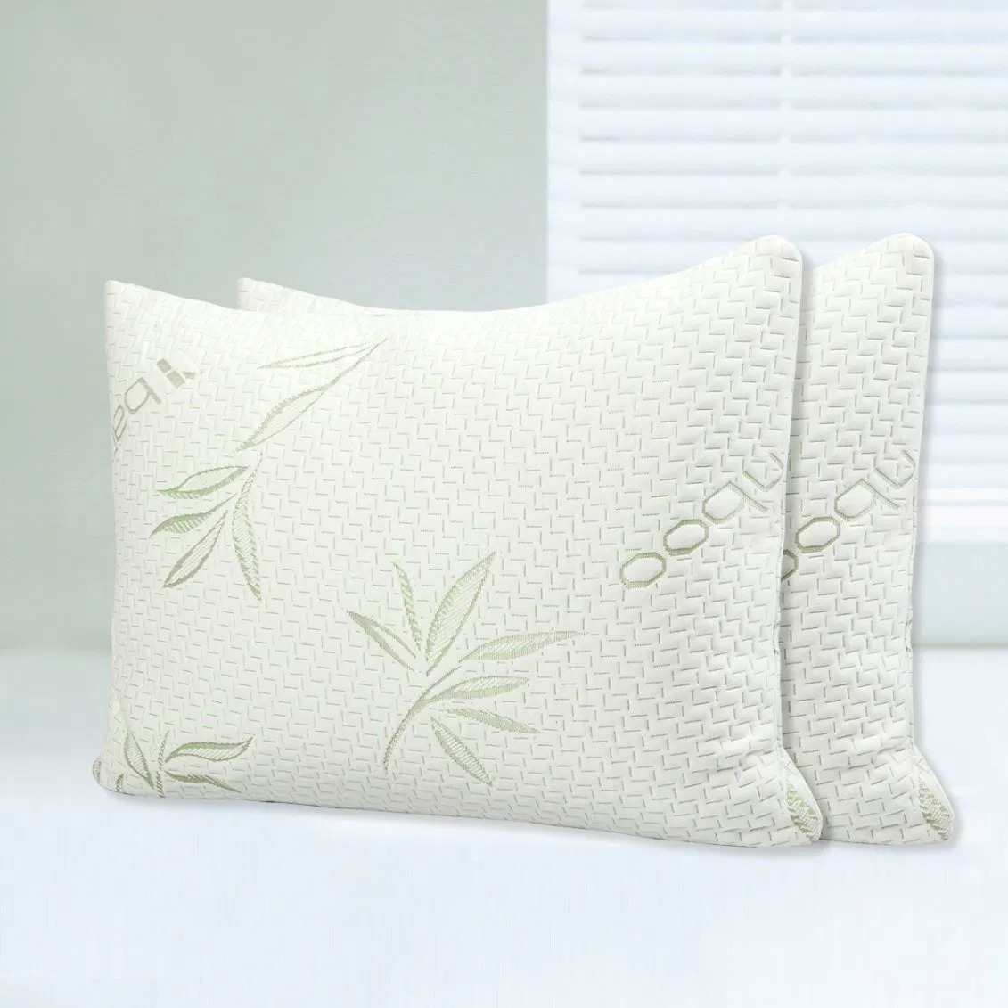 Memory Foam Pillow Shredded with Washable Bamboo Fabric