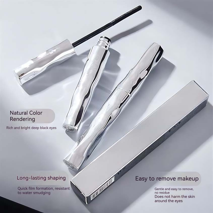 Hot-Selling Bent Tube for Mascara Waterproof Mineral Mascara for Curling Lengthening Eyelash Enhancer