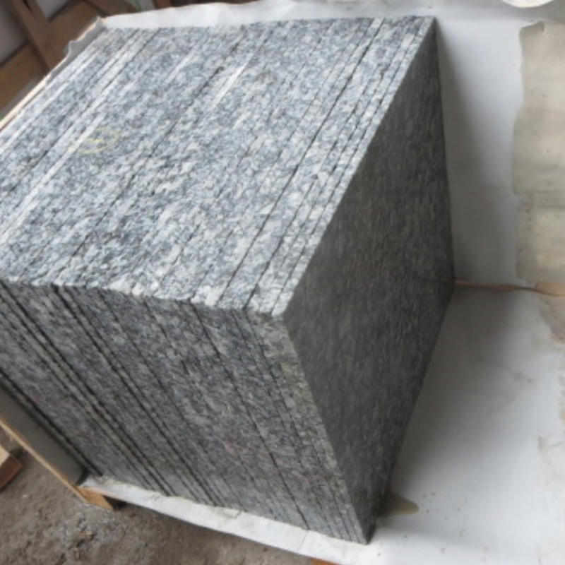 Natural Stone Granite Spray White Polished Flamed