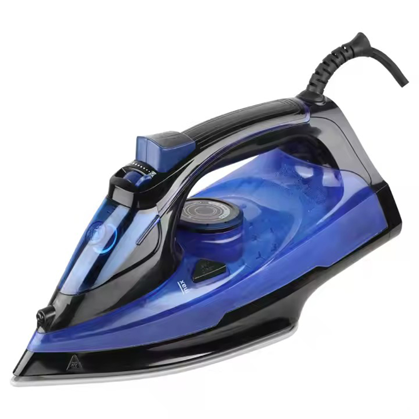 Electric 2200W Garment Steam Iron Non-Stick 420ml Capacity Soleplate Steamer