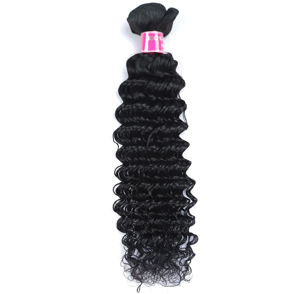 Natural Colour Straight No Shedding Human Hair Bundles Hair Extension