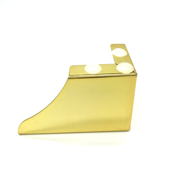 Two-in-One Electroplated Metal Table Legs Furniture Hardware Coffee Table Legs Cabinet Legs