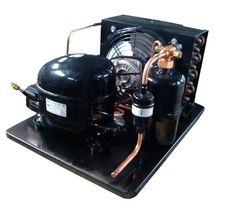 Customized Small Air Cooled Compressor Condenser Condensing Units for Refrigerator Parts