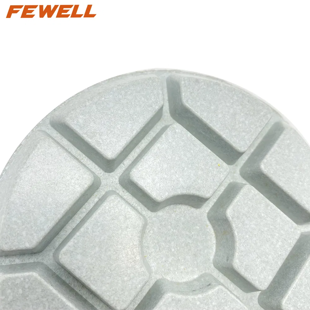 4inch 100mm 200# Non Abrasive Nylon Cleaning Wheel Diamond Polishing Pads for Ceramic Concrete Floor