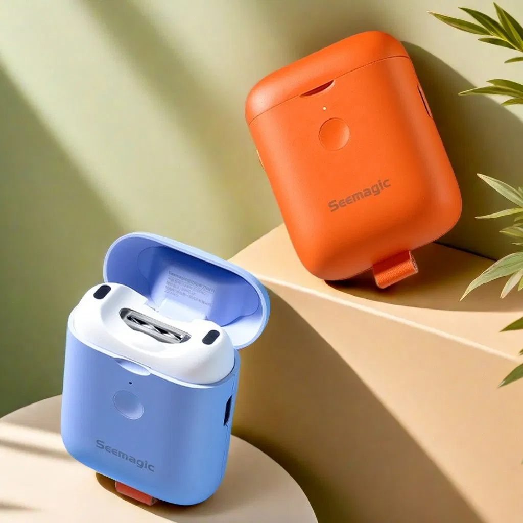 2025 Seemagic, Mini, Nail Clippers, Nail Automatic Trimming, Nail Polishing, Portable and Silent, Multi-Functional