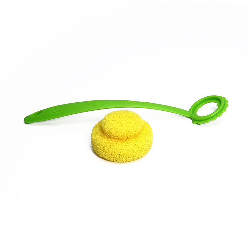 Esun Versatile Long Handle Scrub Brush for Safe Kitchen Cleaning