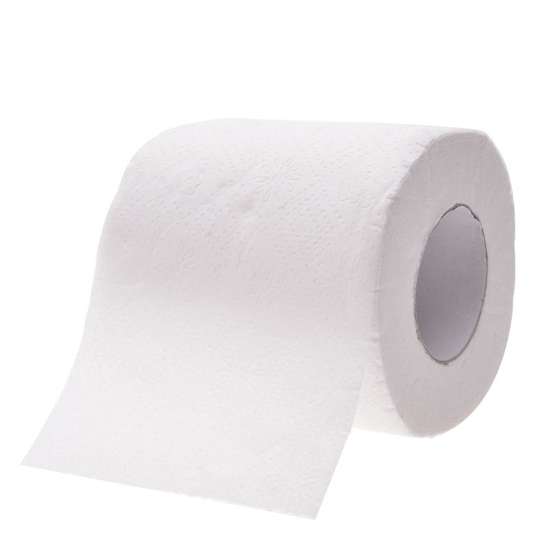 Embossed Native Wood Pulp Supports Dom/OEM Toilet Paper