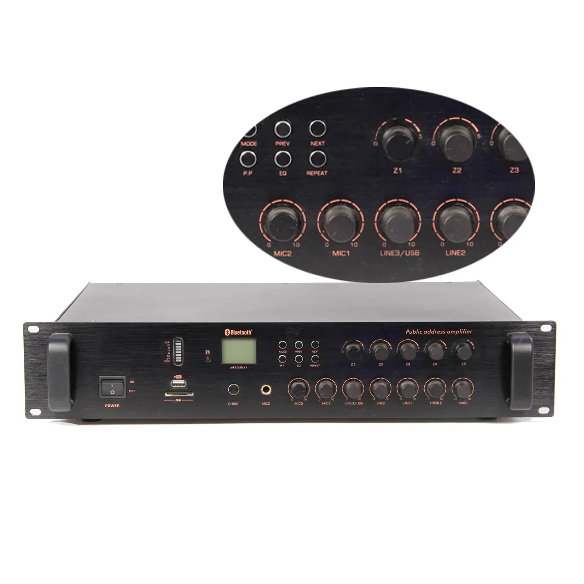 Professional 250W Hybrid HiFi Combo Mixing Amplifier