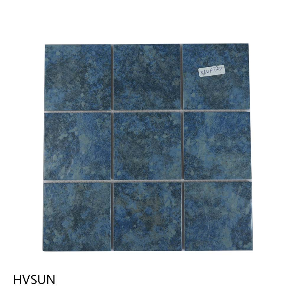 Wholesale Ice Crackle Ceramic Diverse Colors Mosaic Glazed Tiles for Swimming Pool Mosaic Porcelain Tiles