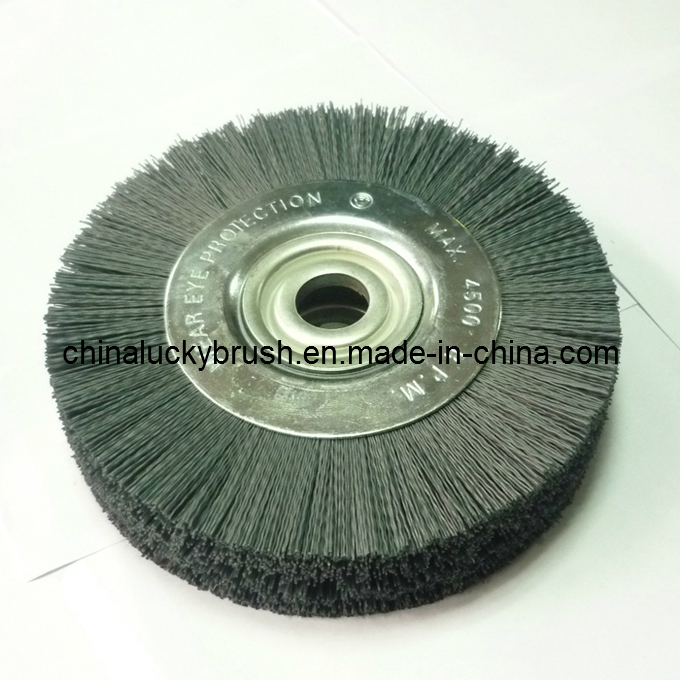 150mm Thickening Nylon Abrasive Wheel Brush (YY-072)
