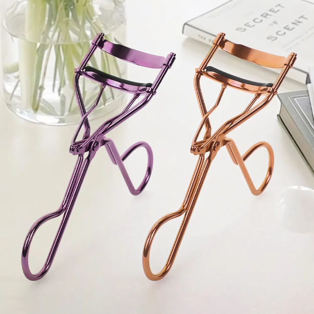 Beauty Stainless Steel Color Cosmetic Makeup Eyelash Curler Natural Long Lasting False Lashes Curling Clip