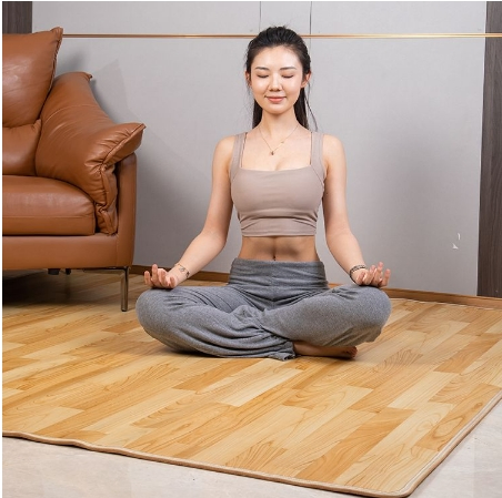 OEM Indoor Electric Heated Floor Mat Waterproof Fireproof Graphene Heating for House Car RV Winter Season Washable Feature