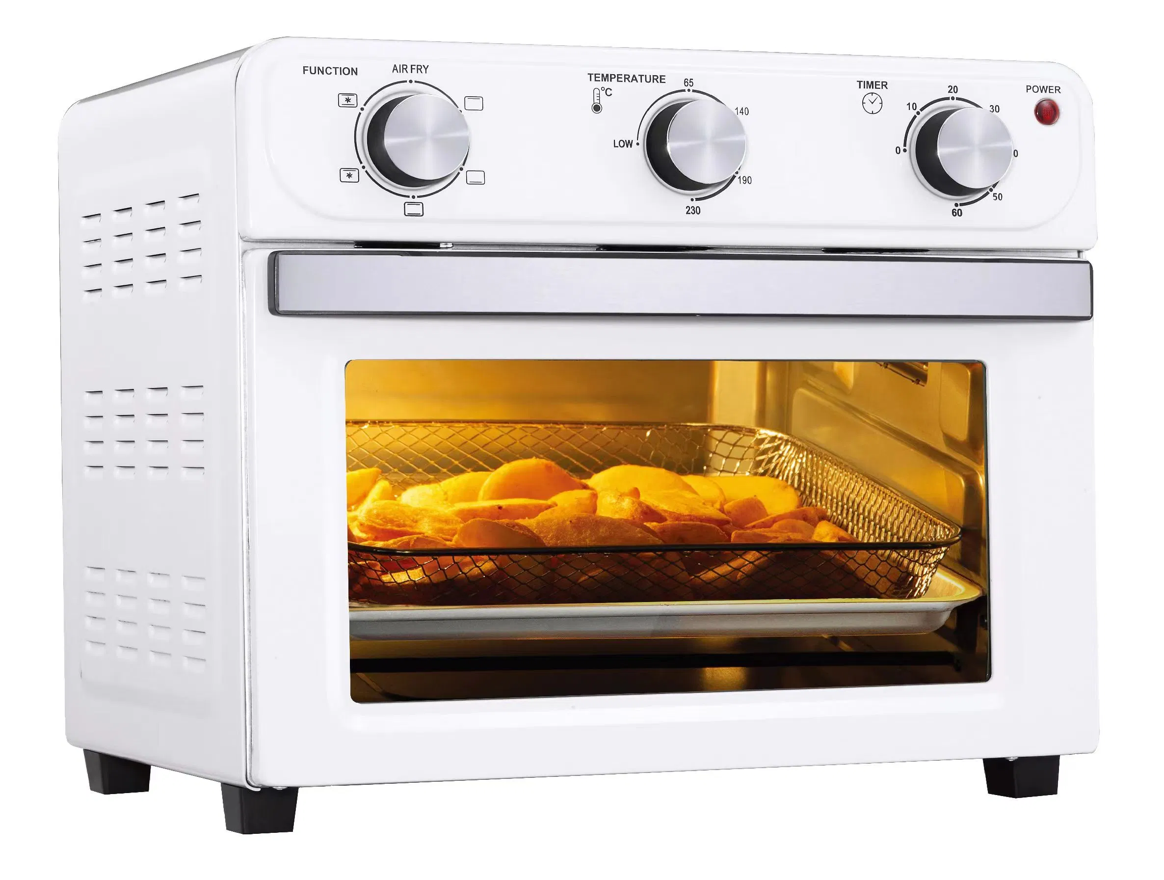 28L Multifunctional Oil Free Digital Electric Broil Airfryer Oven Toaster