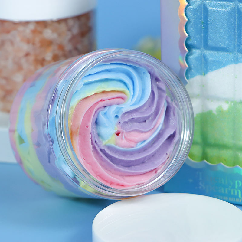 Natural Organic Body Butter Chocolate Bath Bombs Himalayan Bath Salt Gift Set for Women