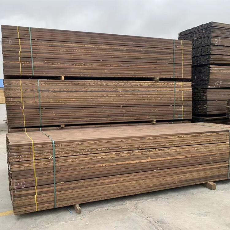 Supply Straight Furniture Board Decoration Wood Board Carbonized Poplar Solid Wood Board Price