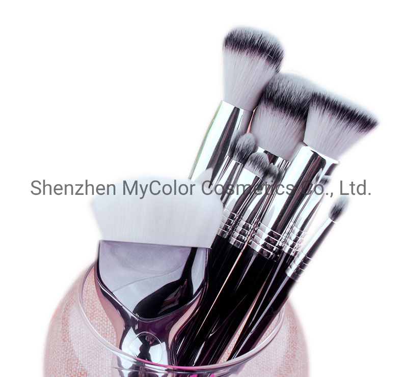 OEM High Quality Synthetic Makeup Brushes Set Kabuki Concealer Eye Shadow Cosmetics Brush