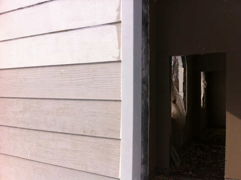 Wooden Grain Fiber Cement Siding High Strength