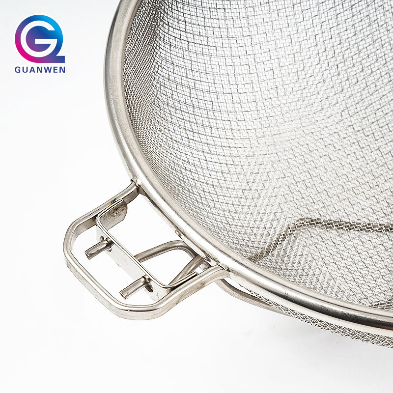 Kitchen Heavy-Duty Pasta Strainer Stainless Steel Strainer