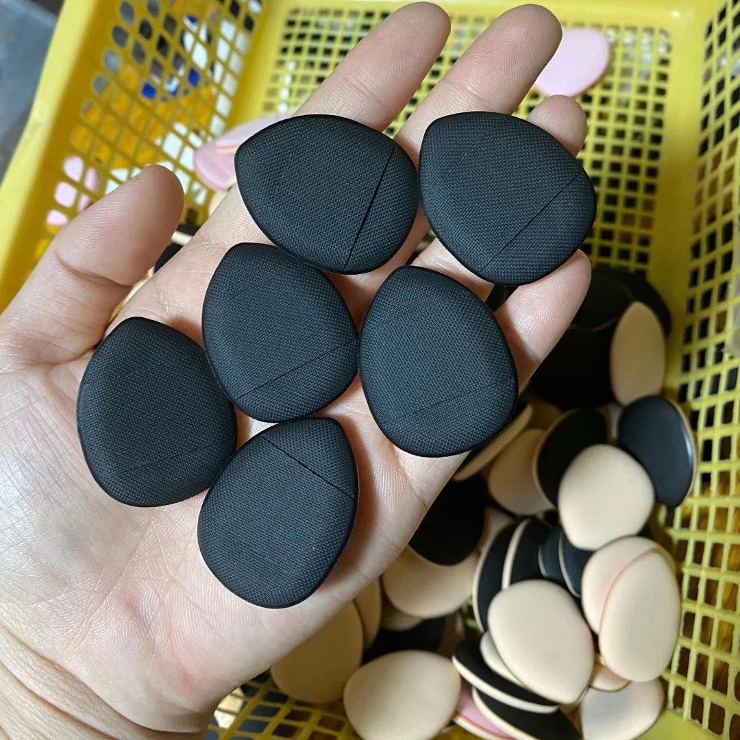 Private Label Portable Wholesale Finger Eco Friendly Vegan Cosmetic Custom Powder Puff Finger Mini Makeup Sponge