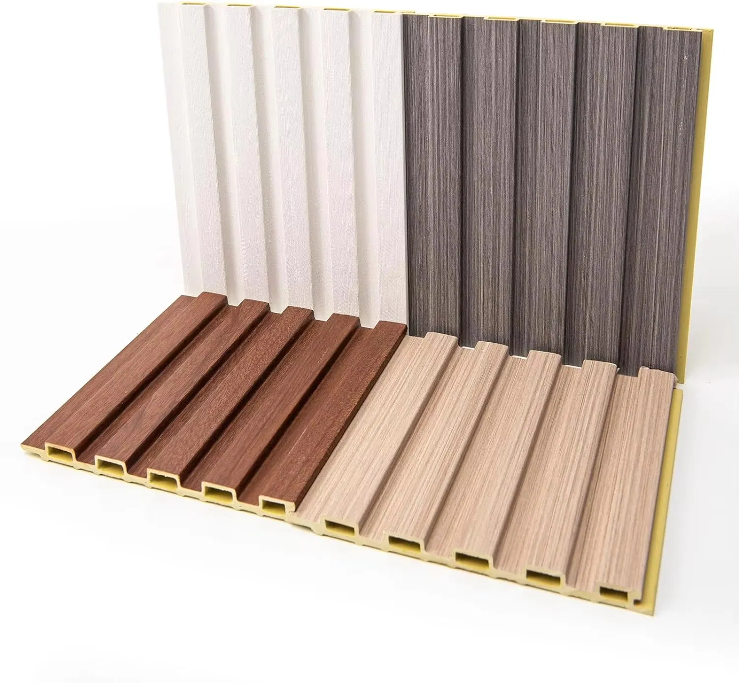 WPC Wall Panels Waterproof Interior Decoration Panel for Hotel Villa Apartment Gym