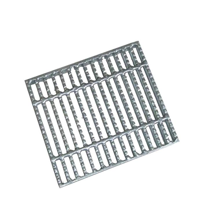 Heavy Duty Galvanized Steel Welded Serrated Anti-slip Trench Cover Floor Bar Grating