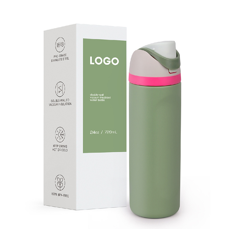 Customize Car Vacuum Stainless Steel Water Bottle with Logo Branding Gift
