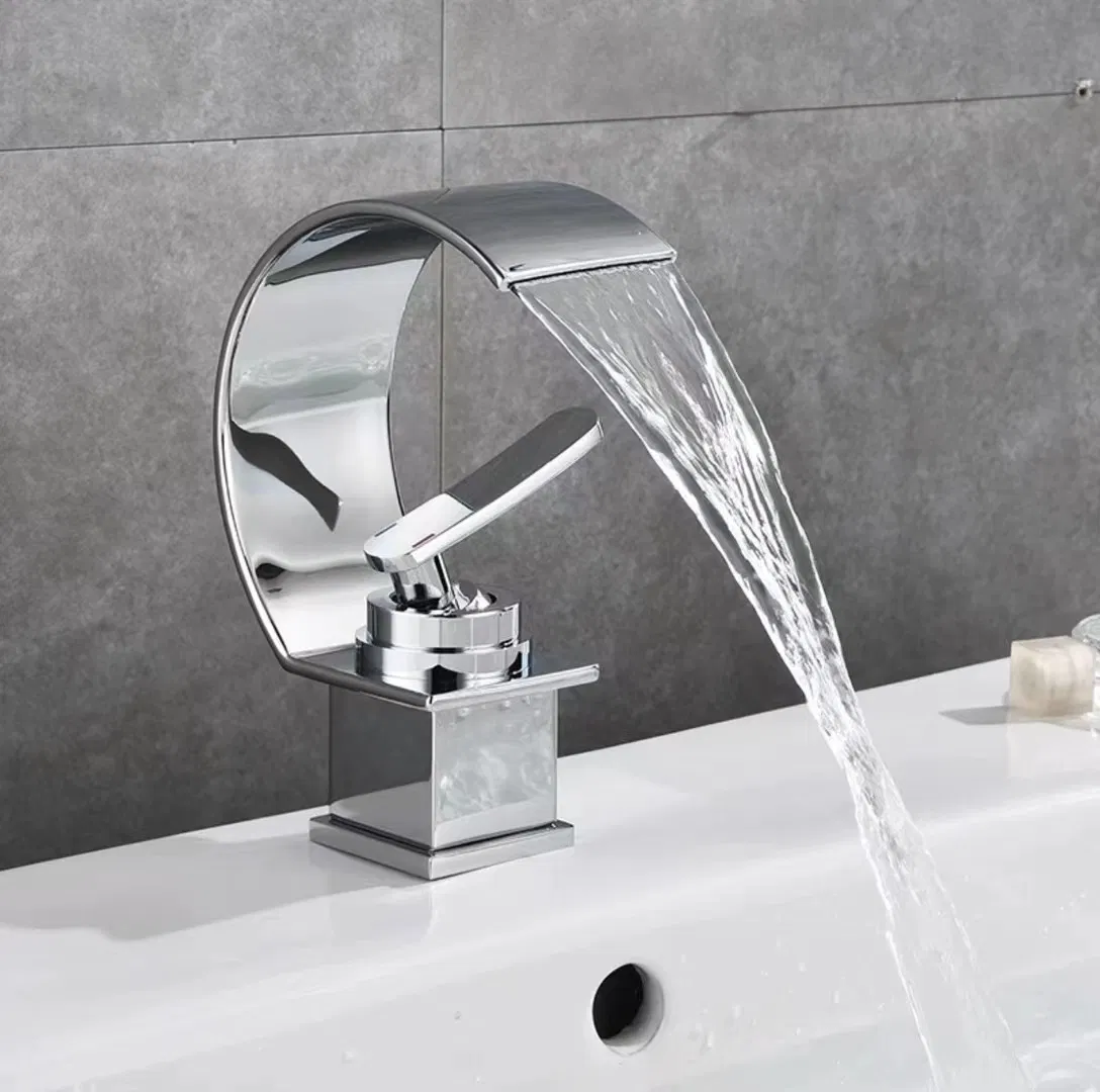 New Bathroom Model Brass Basin Mixer Odn-20011-65
