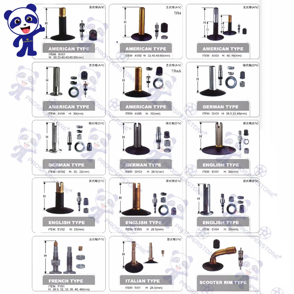 Камера велосипедная 14x2.125 бутиловая с ниппелем
