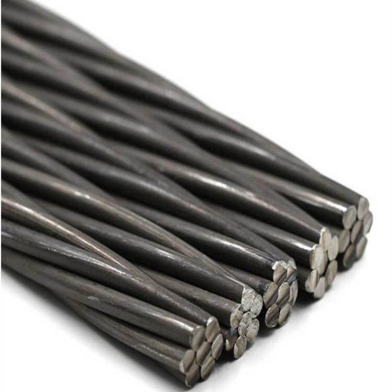 High Quality Steel Pre-Stressed Engineering PC (7 wire) Strand 12.7mm 15.2mm High Tensile