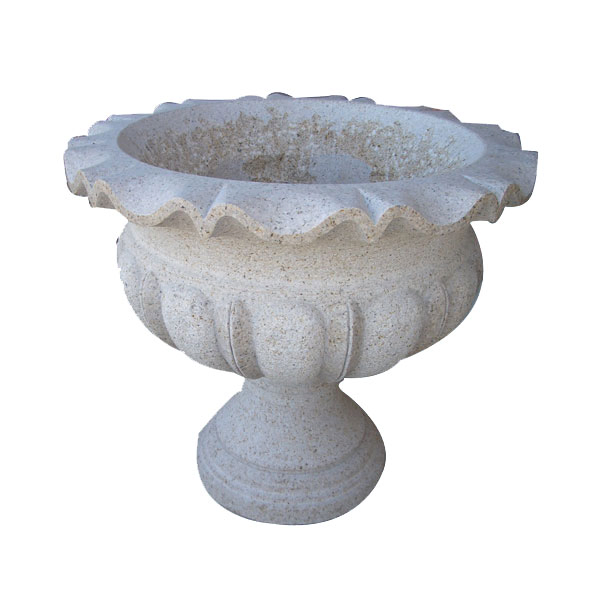 China Manufacture Granite Planter Garden Flower Pot