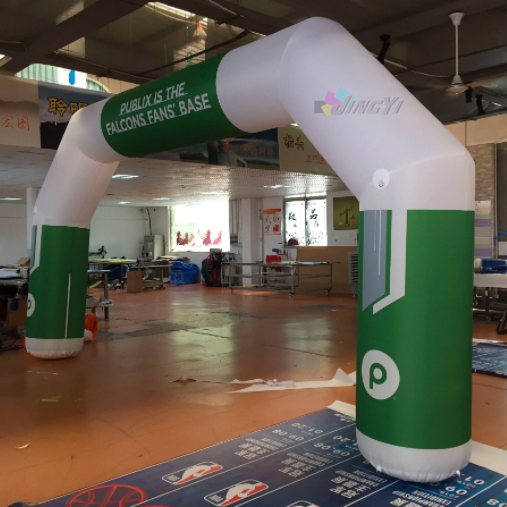 Gate Race Display Sport Air Arch, Recycle Custom Printed Logo Arch For Events