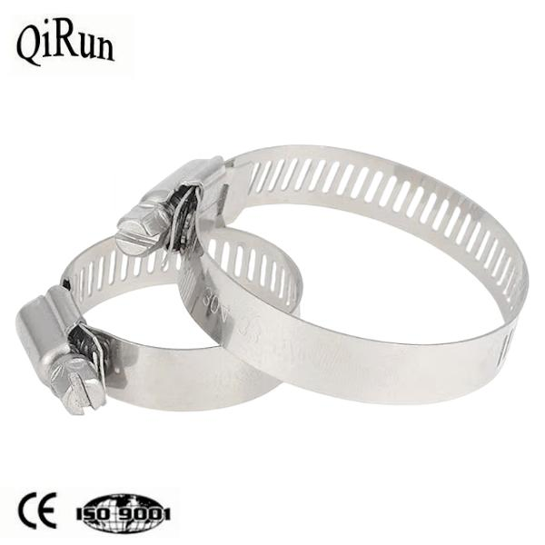 ISO9001 Adjustable 304 Stainless Steel American Hose Hoop